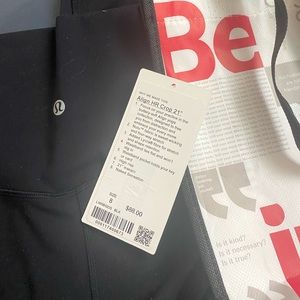 Align leggings crop 21 size 8